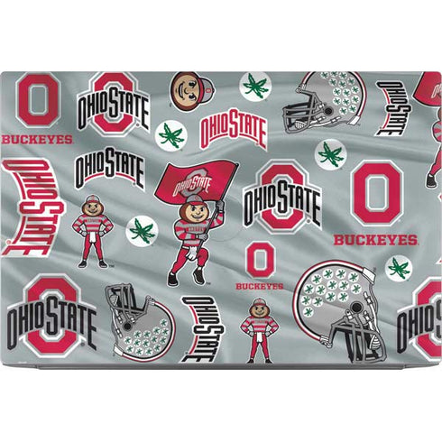 Ohio State University Pattern Dell XPS Skin